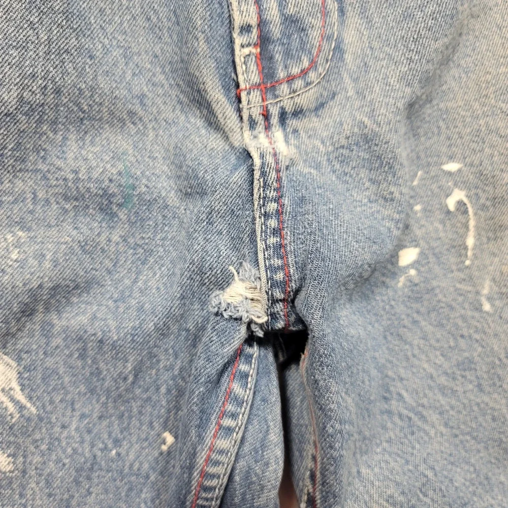 RISK Street Knowledge Denim Jean Cut-Off Shorts